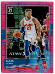 2020-21 Donruss Optic Hyper Pink #121 Blake Griffin Prizm - Detroit Pistons